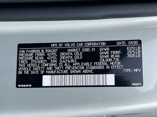 2020 Volvo XC90 Hybrid T8 Inscription | Pano Roof | HUD | Nav | AWD in Fairfax, VA - Ted Britt Automotive Group