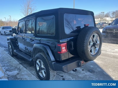 2021 Jeep Wrangler Unlimited Sahara 4X4 | Cold Weather Pkg | LED Pkg | Leather