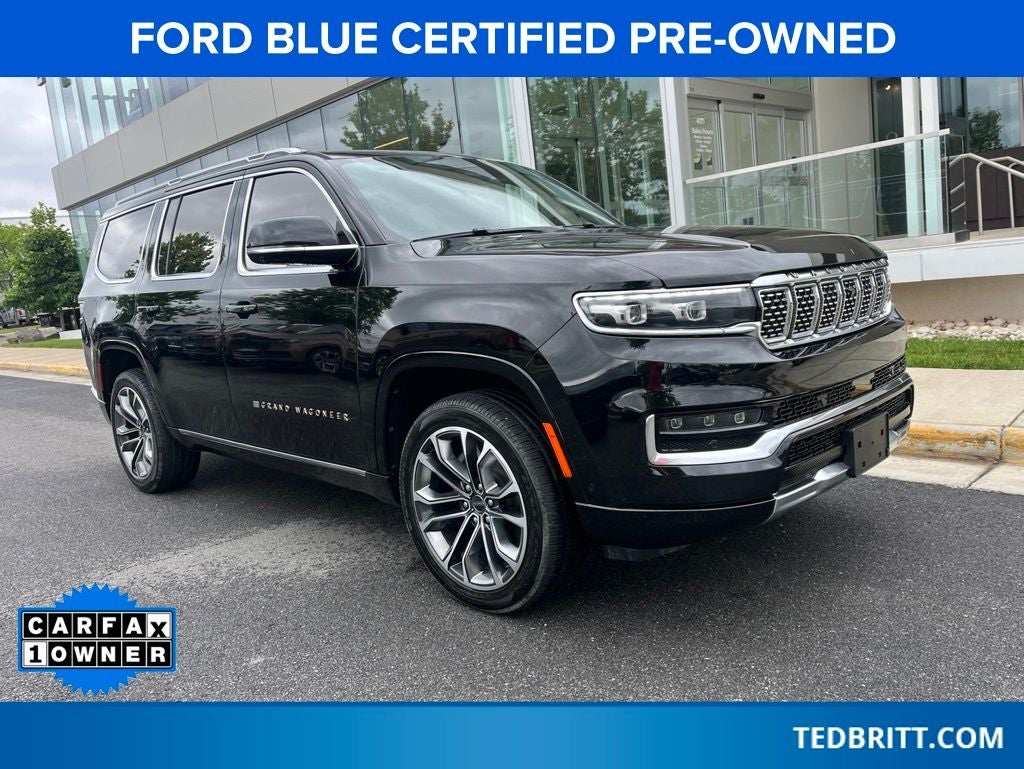 2022 Jeep Grand Wagoneer Series III 4WD | Pano Moonroof | HUD | 360 Cam | BLIS