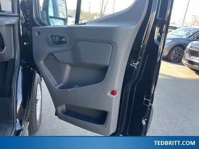2022 Ford Transit-350 XLT | 14-Passenger | BLIS | CarPlay & Android Auto