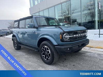 2022 Ford Bronco Outer Banks 4WD | 360 Camera | Heated Seats | 12" Touchdcreen
