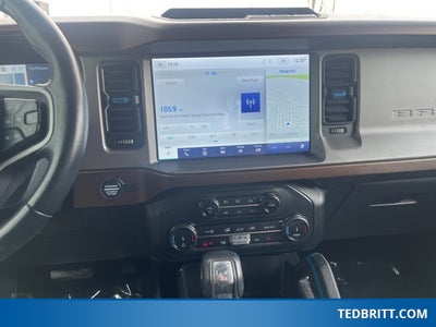 2022 Ford Bronco Outer Banks 4WD | 360 Camera | Heated Seats | 12" Touchdcreen