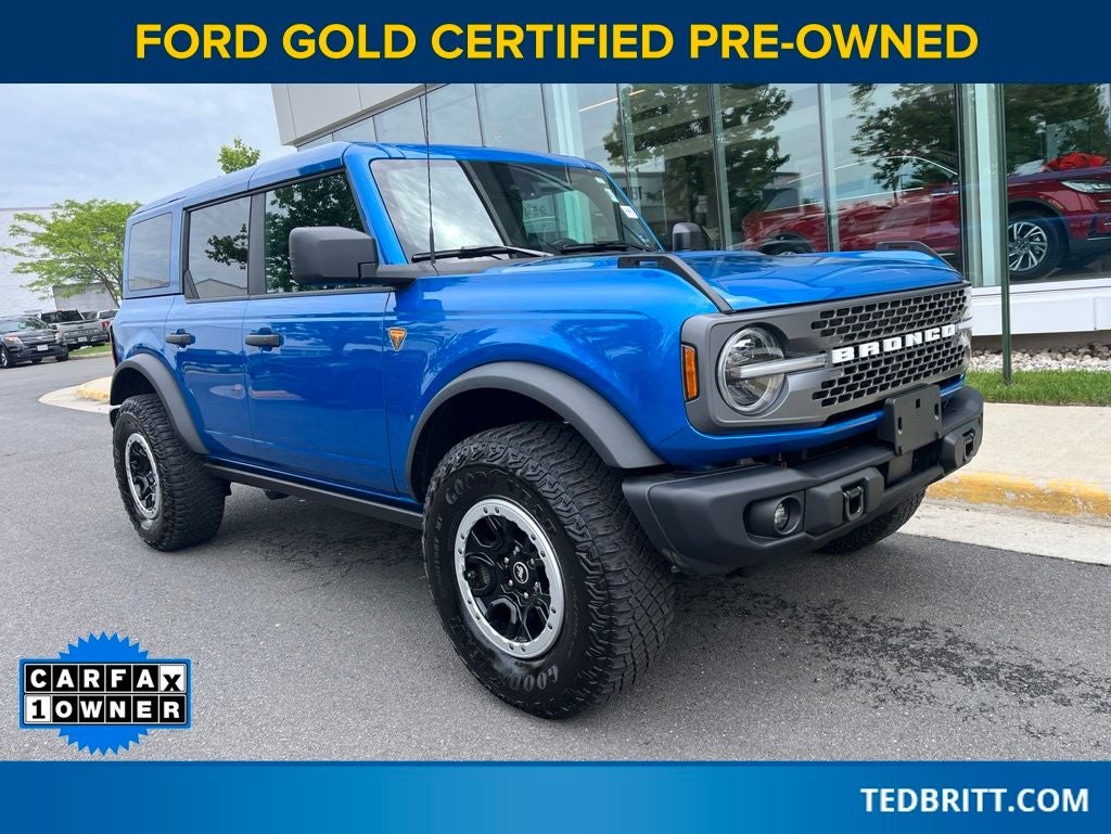 2025 Ford Bronco Badlands 4WD | Leather Pkg | Hard Top Pkg | BLIS