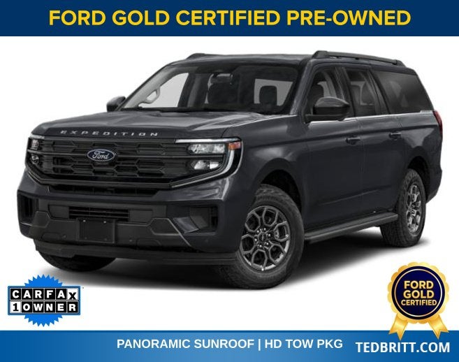 2025 Ford Expedition Max Active 4WD | Pano Roof | BLIS | 360 Cam | LKAS