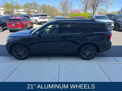 2025 Ford Explorer ST 4WD | Pano Roof | Sun & Sound | 13.2" Touchscreen