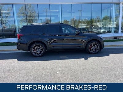 2025 Ford Explorer ST 4WD | Pano Roof | Sun & Sound | 13.2" Touchscreen