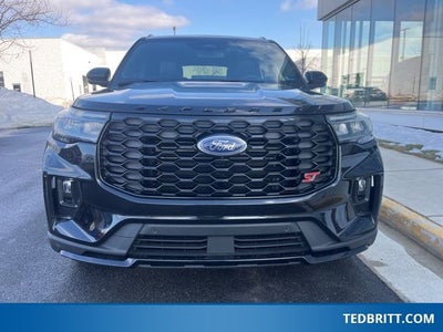 2025 Ford Explorer ST 3.0L EcoBoost V6 4WD | Pano Roof | 360 Camera