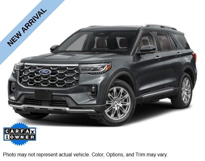 2025 Ford Explorer Platinum 4WD | Moonroof | 360 Cam | BLIS | Ultimate Pkg
