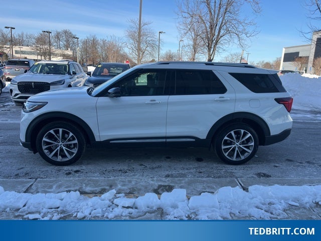 2025 Ford Explorer Platinum 3.0L EcoBoost V6 4WD | Pano Roof | 360 Camera