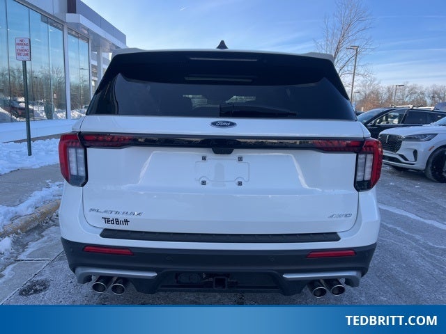 2025 Ford Explorer Platinum 3.0L EcoBoost V6 4WD | Pano Roof | 360 Camera