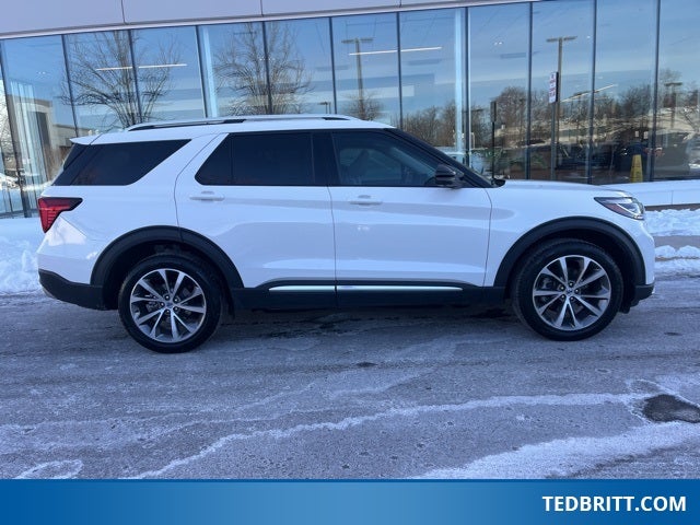 2025 Ford Explorer Platinum 3.0L EcoBoost V6 4WD | Pano Roof | 360 Camera