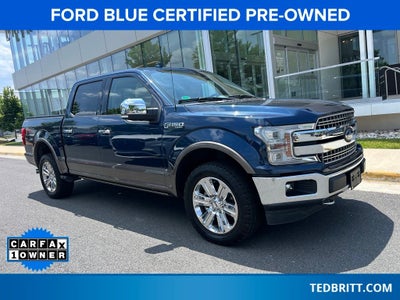 2018 Ford F-150 Lariat 4WD | Pano Roof | 360 Cam | Max Tow Pkg | Tech Pkg