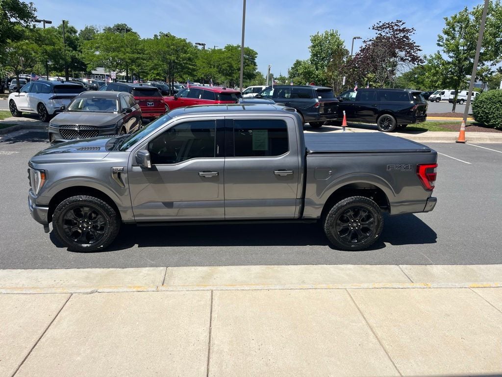 2023 Ford F-150 Platinum 4WD | Pano Roof | 360 Cam | FX4 | Black Appear Pkg