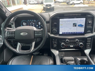 2023 Ford F-150 Platinum 4WD | Pano Roof | 360 Cam | BLIS | Tow Pkg