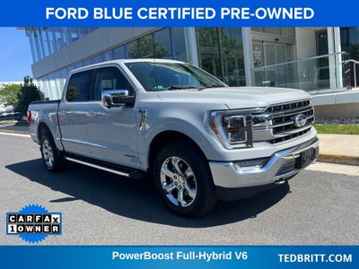 2023 Ford F-150 Lariat 4WD | Pano Roof | 360 Cam | 7.2kW | Max Tow