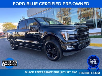 2024 Ford F-150 Lariat 4WD | Pano Roof | 360 Cam | Htd/Vent Seats | BLIS