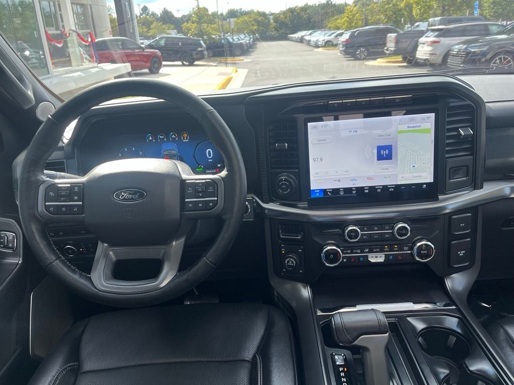 2024 Ford F-150 Lariat 4WD | Pano Roof | 360 Cam | Black Appear Pkg