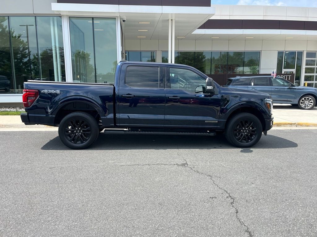 2024 Ford F-150 Lariat 4WD | Pano Roof | 360 Cam | Black Appear Pkg