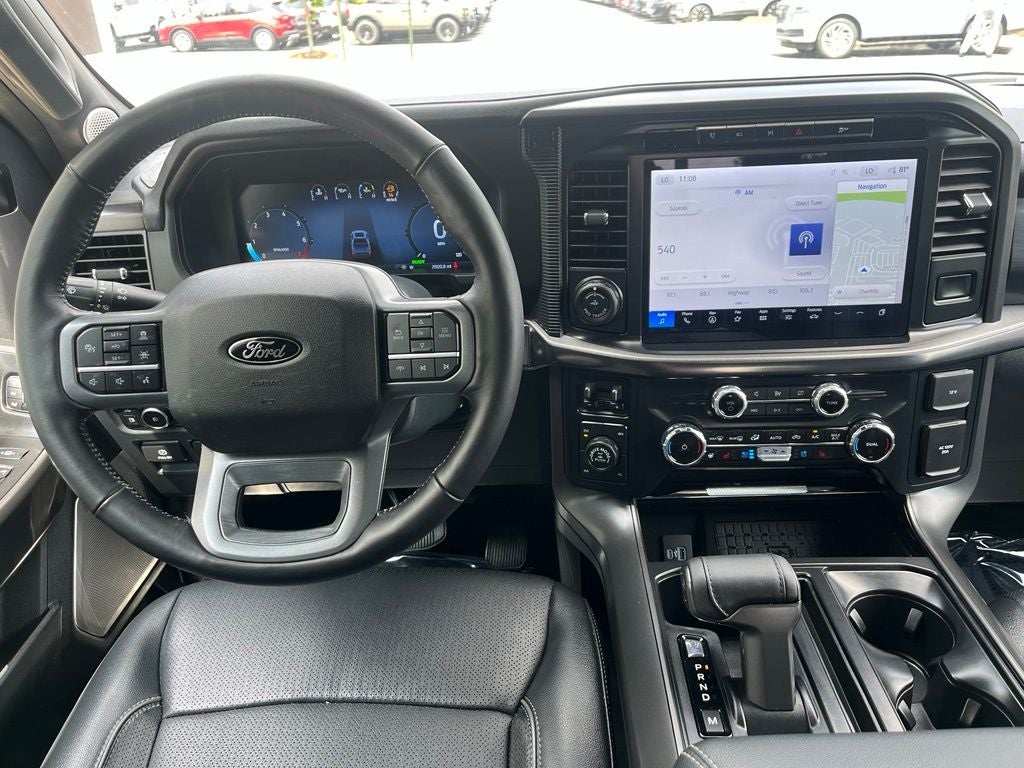 2024 Ford F-150 Lariat 4WD | Pano Roof | 360 Cam | Black Appear Pkg