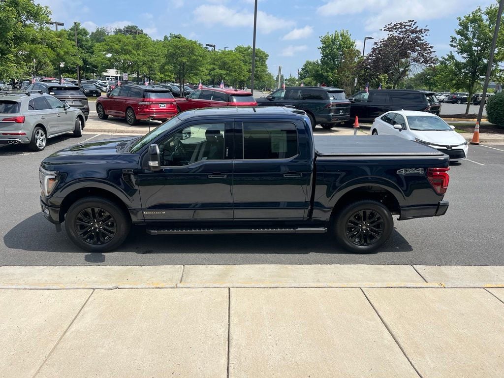 2024 Ford F-150 Lariat 4WD | Pano Roof | 360 Cam | Black Appear Pkg