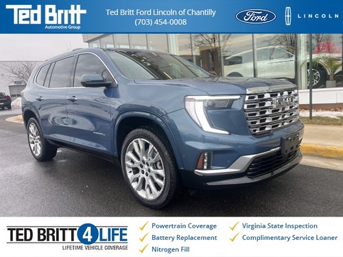 2025 GMC Acadia Denali AWD | Pano Roof | 360 Cam | Reserve Pkg