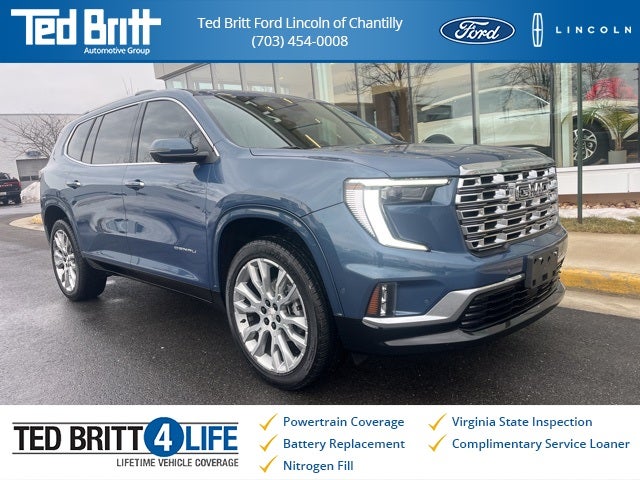 2025 GMC Acadia Denali AWD | Pano Roof | 360 Cam | Reserve Pkg