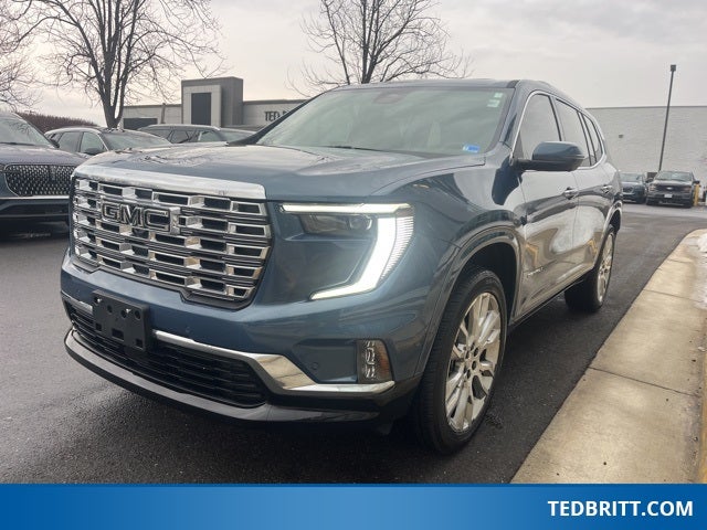 2025 GMC Acadia Denali AWD | Pano Roof | 360 Cam | Reserve Pkg