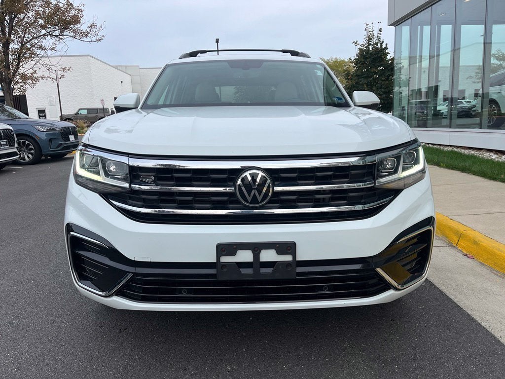 2021 Volkswagen Atlas 3.6L V6 SE w/Technology R-Line AWD | Moonroof | BLIS
