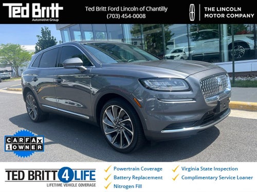 2023 Lincoln Nautilus Reserve AWD | Pano Roof | 360 Camera | BLIS