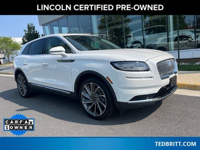 2023 Lincoln Nautilus Reserve AWD | Pano Roof | 360 Cam | BLIS | Tow Pkg