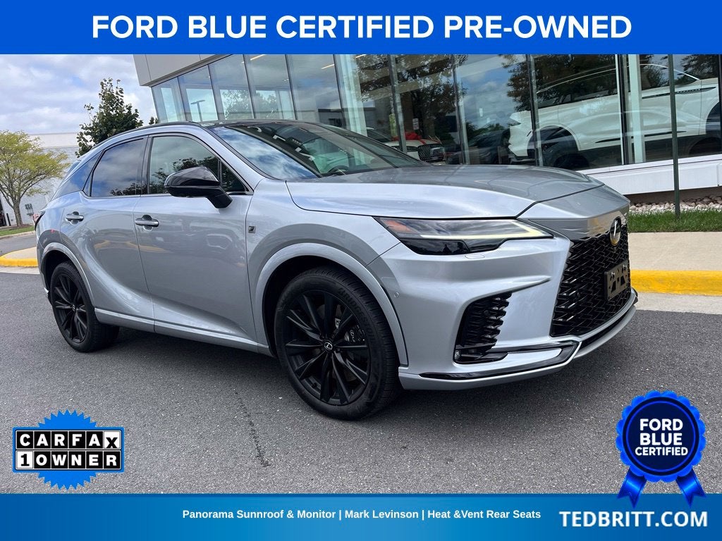 2023 Lexus RX 500h F SPORT Performance AWD | Pano Roof | 360 Cam | BLIS | HUD