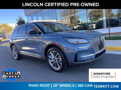 2024 Lincoln Corsair Premiere AWD | Pano Roof | 360 Cam | Htd/Vent Seats