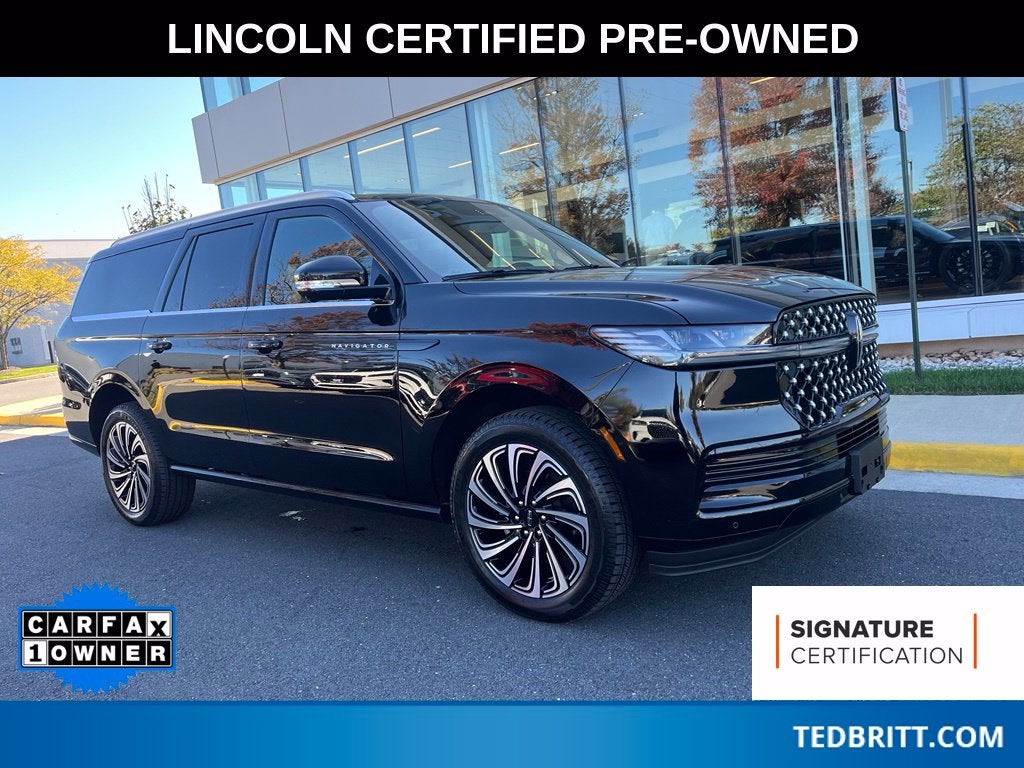 2026 Lincoln Navigator L Black Label AWD | Pano Roof | 360 Cam | Massage Seats