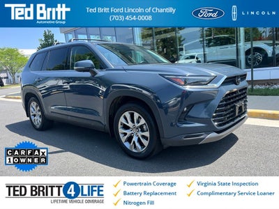 2024 Toyota Grand Highlander Limited AWD | Pano Roof | 360 Cam | BLIS | JBL