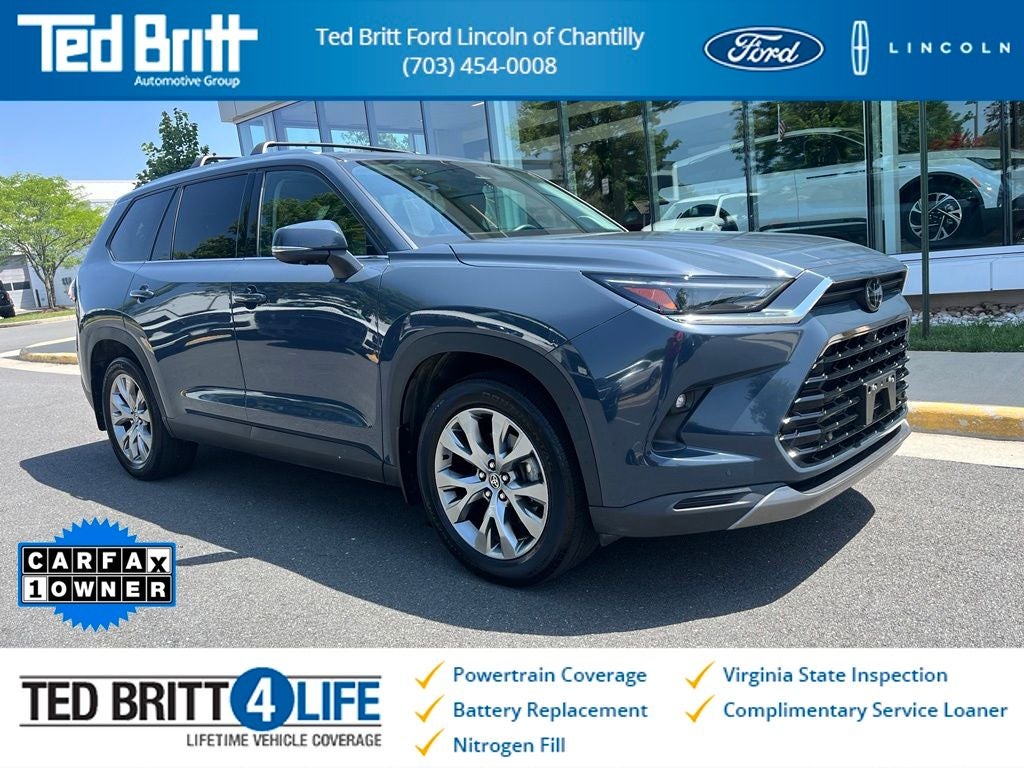 2024 Toyota Grand Highlander Limited AWD | Pano Roof | 360 Cam | BLIS | JBL
