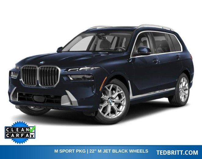 2023 BMW X7 xDrive40i AWD | M Sport Pkg | Professional Pkg | 22" M Jet B