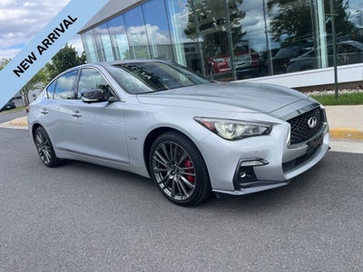 2019 INFINITI Q50 Red Sport 400 AWD | Moonroof | 360 Cam | BLIS