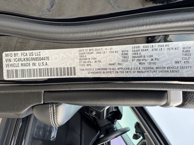 2022 Jeep Grand Cherokee L Limited | Pano Sunroof | Heated Seats | Wirless Carplay