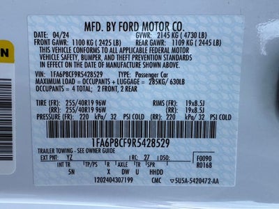 2024 Ford Mustang GT Premium | California Special | LOW MILES | Automatic