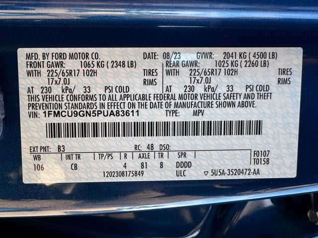 2023 Ford Escape Active