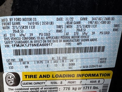 2022 Ford Expedition Max XLT