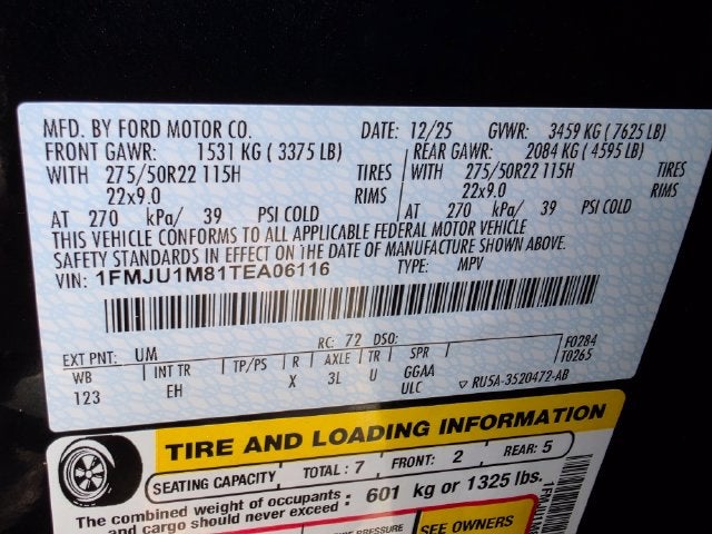 2026 Ford Expedition Platinum | Drivers Pkg | BlueCruise | Pro Power OnBoard 400