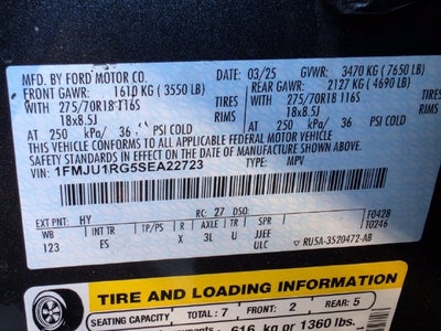 2025 Ford Expedition Tremor
