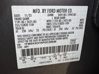 2023 Ford Explorer XLT | Pano Sunroof | 4WD | Tech Pkg