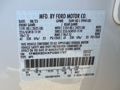 2023 Ford Explorer XLT | Co-Pilot 360+ | 4WD | Tow Pkg