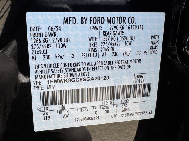 2025 Ford Explorer ST | Moonroof | 360 Camera | B&O Audio