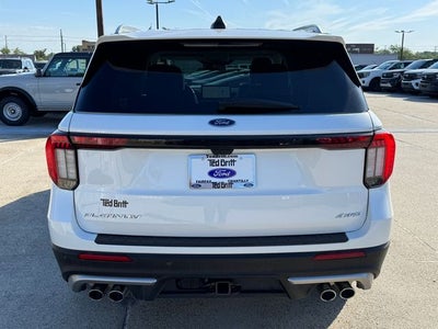 2025 Ford Explorer Platinum | Ultimate Pkg | Lux Leather Pkg | 3.0L V6