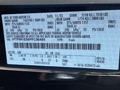 2023 Ford F-150 Lariat | Sport Pkg | Black Out Pkg | 360 Camera