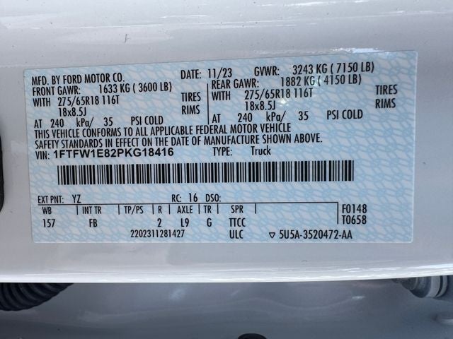 2023 Ford F-150 XLT Sport Appearance Pkg. | Max Tow Pkg. | 6.5' Bed