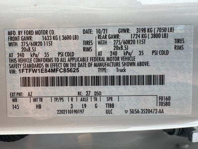 2021 Ford F-150 Lariat | Tow Pkg | 360 Camera | Pro Power